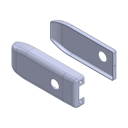 Vorschaubild Griffwerk CREATIVO 1.0 -Messing Optik Cover-Set -UV