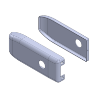 Griffwerk CREATIVO 1.0 -Messing Optik Cover-Set -UV