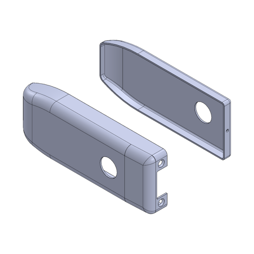 Griffwerk CREATIVO 1.0 -Messing Optik Cover-Set -UV