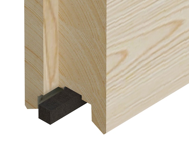 Palmako Gartensauna Grace 5,3 m² - 56 mm