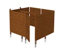 Vorschaubild Skan Holz Abstellraum C8 für Carports - Profilschalung