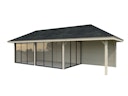 Vorschaubild Palmako Pavillon Bianca 24,9 m² Set 217 Slide - 28 mm
