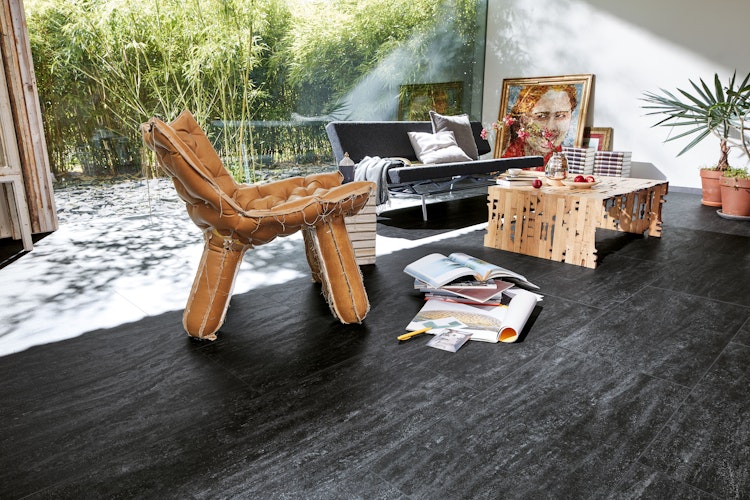 MEISTER Designboden MeisterDesign. comfort DB 600 S  Black Lava 7323 - 853 mm