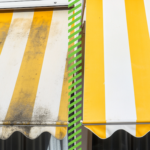 Arvox Pro Schirm + Markise 2 Komponenten-Reiniger Twin 2 x 0,4 L Set inkl. Twin Sprayer