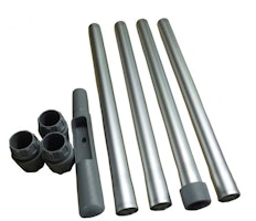 Heissner 4 Rohre inkl. Griffstück im Set (ET10-F101C)