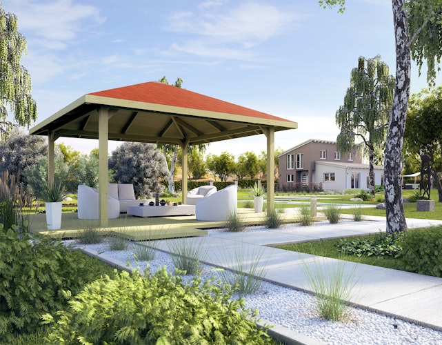 Weka Gartenoase 651 A - Sparset inkl. Schindeln