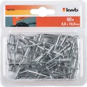 Vorschaubild kwb 50 Blindnieten 4,0 x 12 mm 407472
