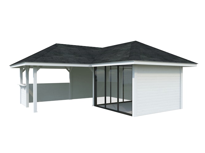 Palmako Pavillon Bianca 24,9 m² Set 209 Slide - 28 mm