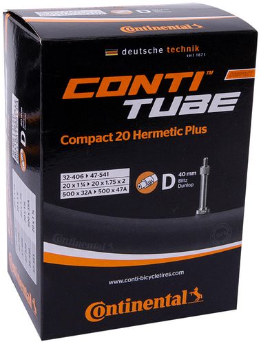 Continental Schlauch Compact Hermetic Plus 20 Zoll schwarz