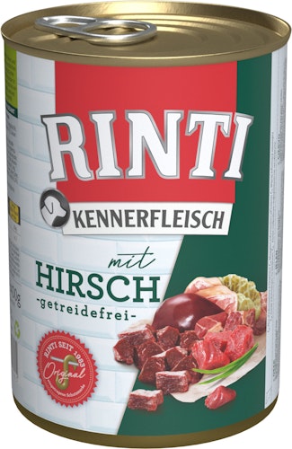 RINTI Kennerfleisch 400g Dose Hundenassfutter