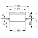 Vorschaubild KESSEL-Verlängerungsstück 830075, für WU-Beton