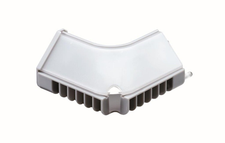 Paulmann LED Strip Profil Corner Inside Edge 2er Pack in Grau