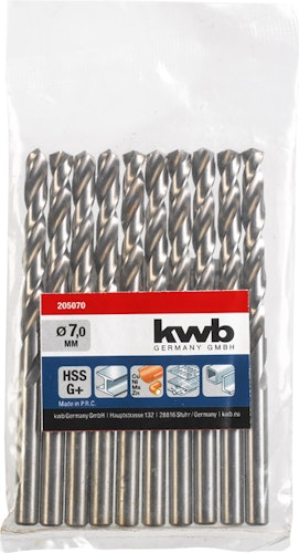 kwb HSS-G Boh 7,0mm LS PRE 205070