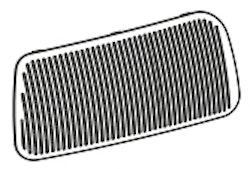 Siebeinsatz links  (104/003723)