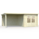 Vorschaubild Palmako Gartenhaus Ella 6,9 + 8,2 m² - 28 mm