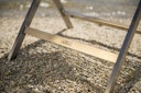 Vorschaubild Diamond Garden Fußhocker ATLANTA, Edelstahl gebürstet / Rope
