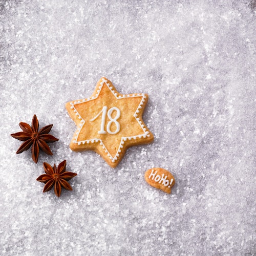 Kaiser Ausstechform Stern 6-zackig 6 cm