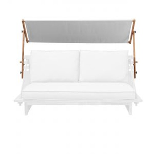 Apple Bee Sonnendach ROBINSON, Teak / BEE WETT (100 % Polypropylen) Grizzle - Auslaufartikel