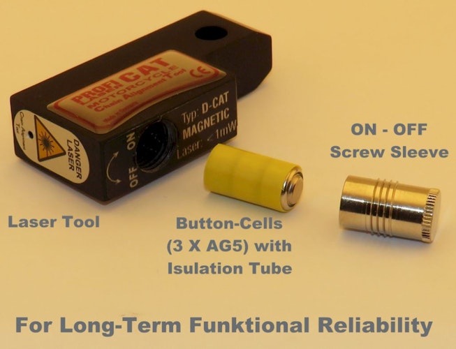 Profi Products Kettenfluchttester Cat Laser Magnet Punktlaser