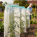 Vorschaubild KHW Tomatenhut 3er Set - Pflanzenschutzdach für Tomaten & Paprika