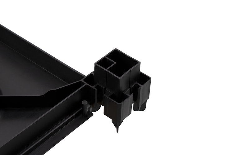 KHW Zwischenboden für Hochbeet Demeter Gr. M & XL schmal 82 x 44 cm 2er-Set