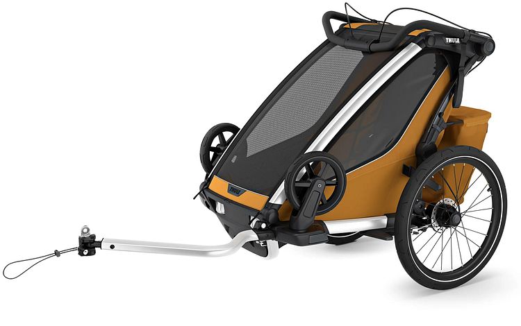 Thule Kinderanhänger Chariot Sport 2 Single braun,silber
