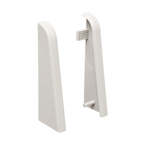 HARO Endkappe weiß Kunststoff f. Steck-SL 19x58 (2 Stk/Pack)