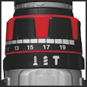 Vorschaubild Einhell Akku-Schlagbohrschrauber TE-CD 18/50 Li-i BL (2x2,0Ah) 4513940