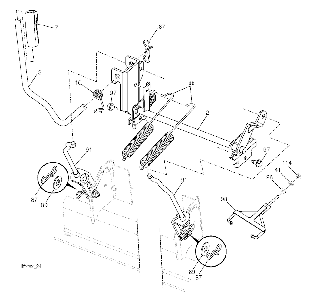 Explosionszeichnung Ersatzteile