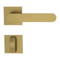 Griffwerk VAYA 291 AVUS fast2fix Fast2Fix Rosetten eckig WC Gold matt