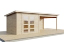 Vorschaubild Wolff Finnhaus Gartenhaus Ole 6028 - 28 mm