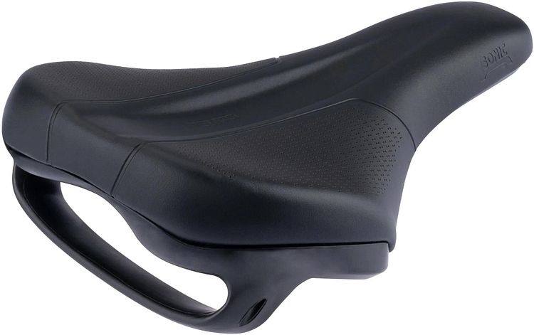 CONTEC Sattel Sonic schwarz Maße (L x B) 254 x 149 mm