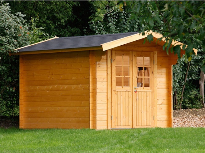 Wolff Finnhaus Blockbohlenhaus Britta 34-A/C