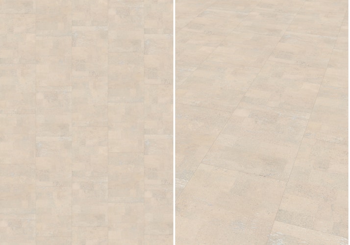 KWG Q-exclusivo Lagos weiss Natural Shield Kork-Fertigparkett 90x30 cm