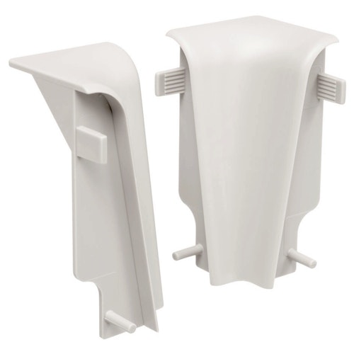 HARO Innenecke weiß Kunststoff f. Steck-SL 19x58 (2 Stk/Pack)