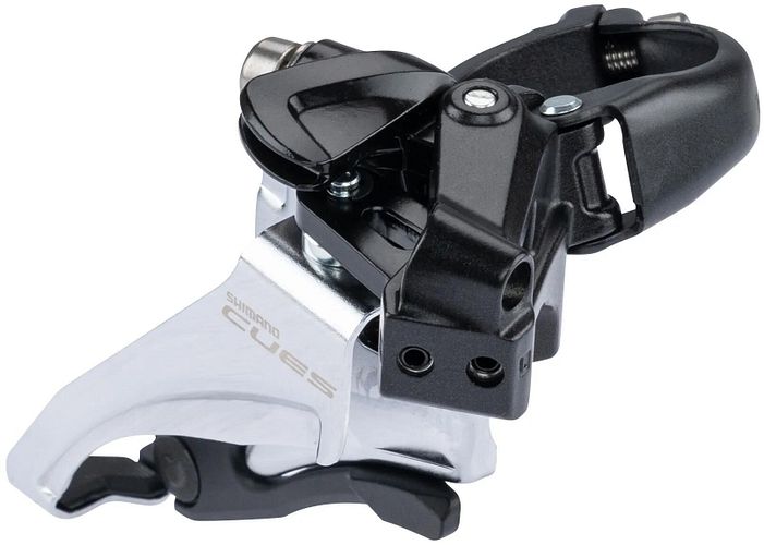 Shimano Umwerfer CUES FD-U6000 Side Swing silber,schwarz