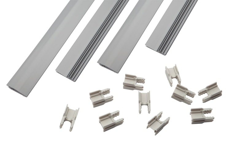 dz MAZUfix Klemmleisten-Set für Doppeltore 8/6/8