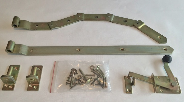 T&J Einzeltor Beschlag gebogen