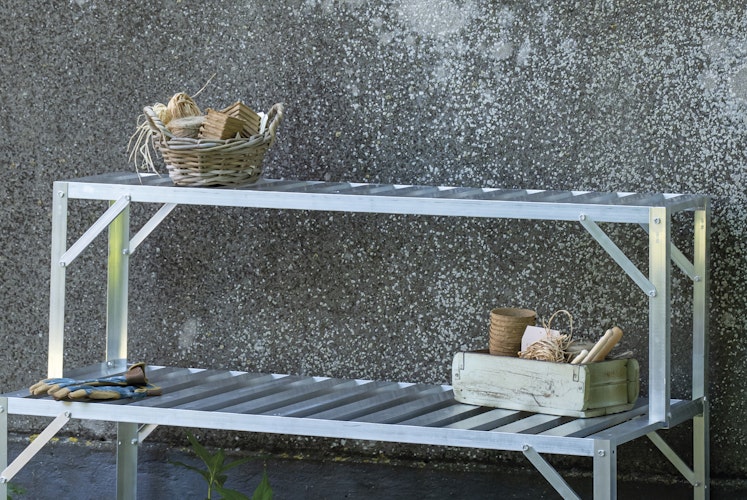 Halls Top Regal für Standalone-Tisch - 121 x 26 cm 