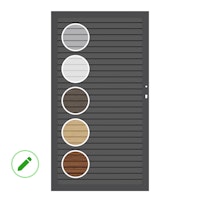 TraumGarten SYSTEM Rhombus Einzeltor Wunsch-Farbe 98 x 180 cm