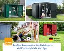 Vorschaubild Hörmann Gerätehalter kurz für Gerätehaus EcoStar/Premiumline Breite 48 cm