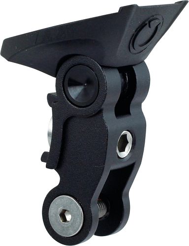 by,schulz Vorbauhalter SDS Double-Link schwarz Kiox + 10 M5" (10 mm Breite, für Kombina