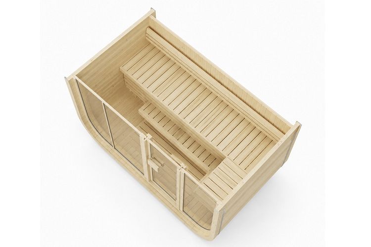Wolff Finnhaus Sauna Asta 2715 - 42 mm