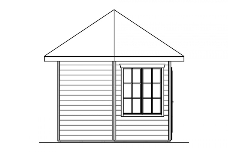 Skan Holz Gartenhaus Almelo - 28 mm