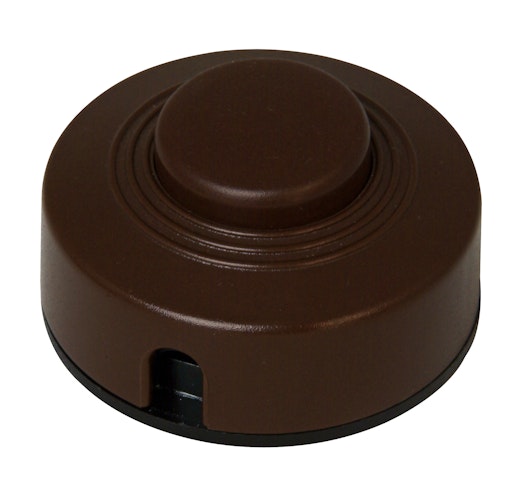 Kopp Fußtretschalter 1-polig, braun