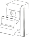 Vorschaubild OSMO ALU-CLADDING Befestigungsclip VE10