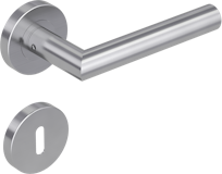 Krongart Rhodini K38 L-Form-Türgriff Schraubtechnik GK3 in Edelstahl mattZubehörbild