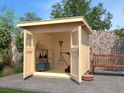 Weka Gartenhaus 179 - 28 mm