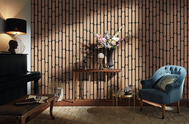 MEISTER Akustikpaneele Acoustic Sense BOLD 2600 x 330 x 20 mm 20123 Round tiles