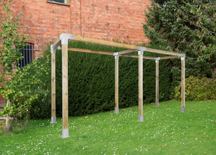 T&J QUATRO-Steckverbinder Mitte zweifach, für 9 x 9 cm 30,5 x 20 x 20 cm